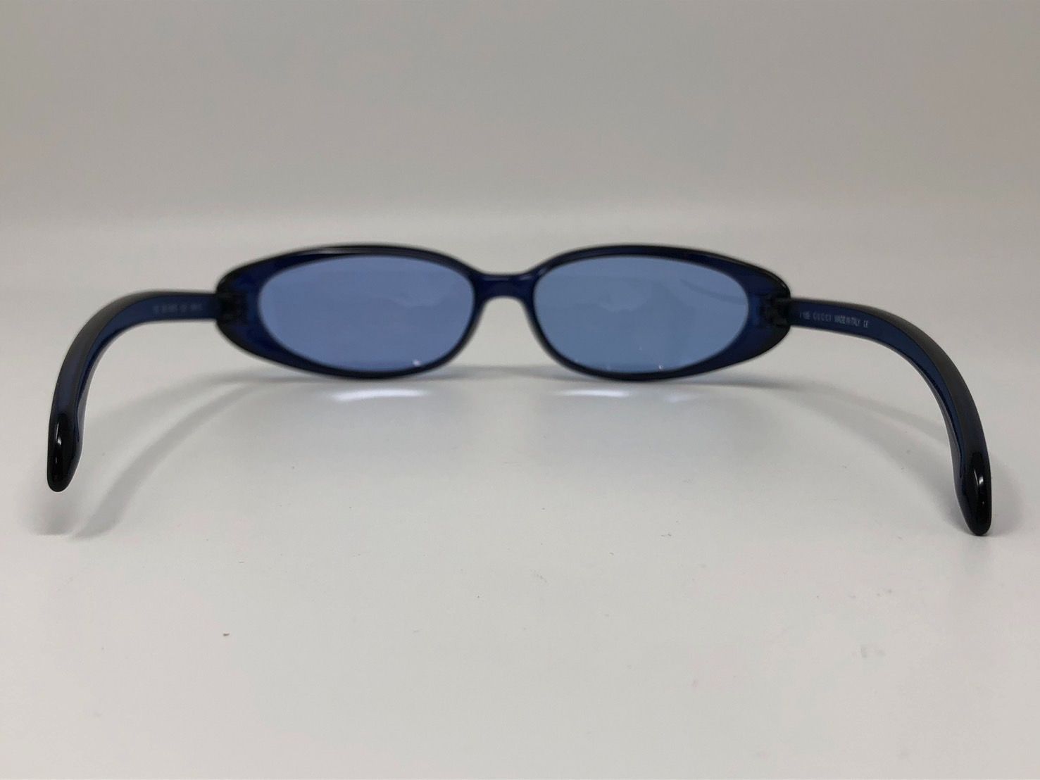 グッチ サングラス GG1188 ブルーレンズ メンズ 中古品 (99046) ◇GUCCI グッチ サングラス GG1189/S ブルー 度なし 56□15 本体のみ