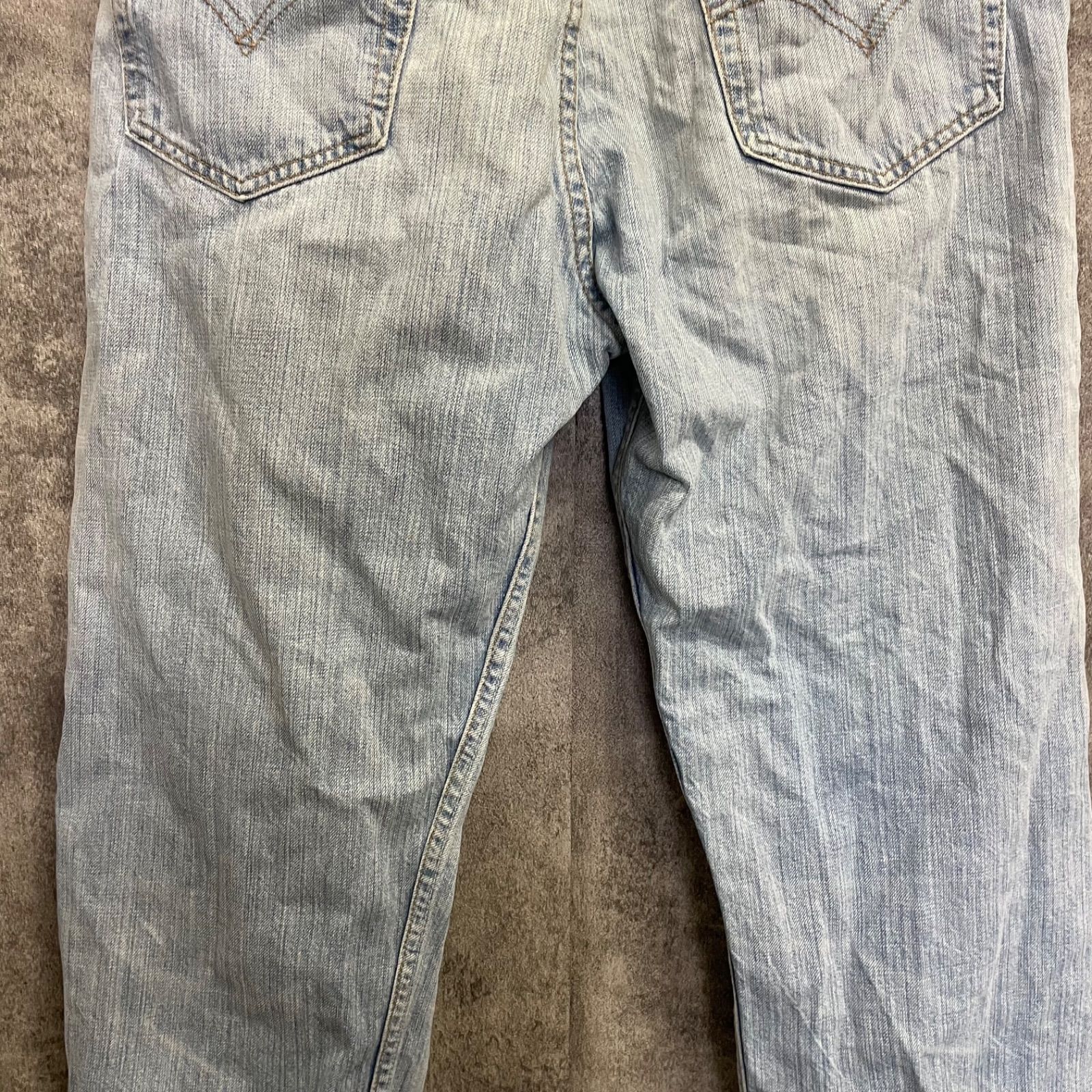 k-483】Levi's リーバイス 501 W32 L34 L相当 ストレートデニム ライト