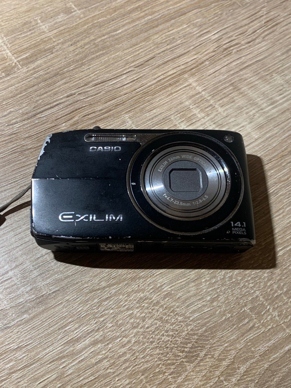0970 Casio EXILIM EX-Z2300 ブラック デジカメ 【ネ】