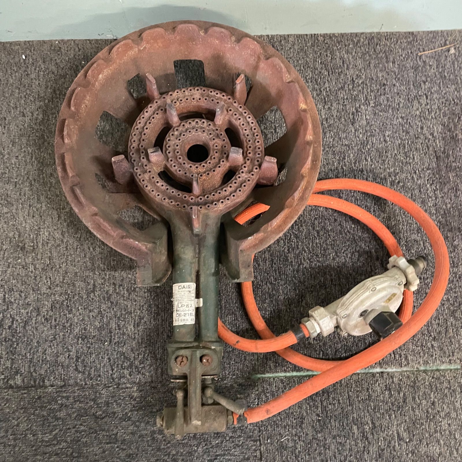 ♭ DAIEI 業務用 鋳物コンロ LPガス コンロバーナー 3F