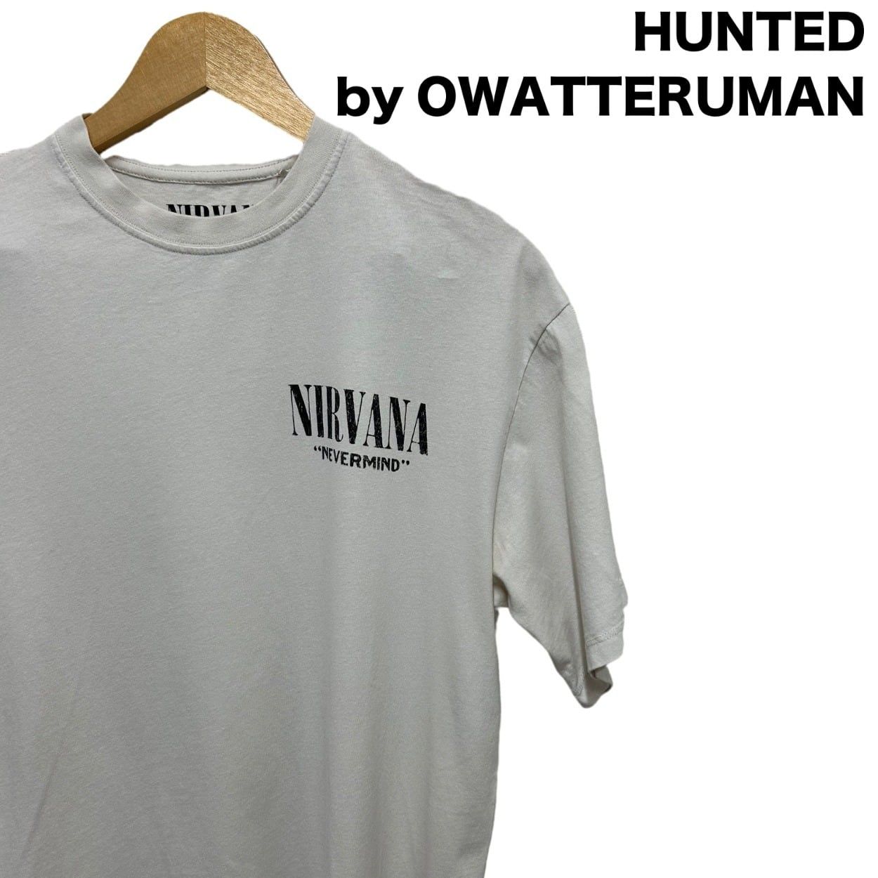 古着 【00s PULLu0026BEAR】NIRVANA バックプリント半袖Tシャツ（S 