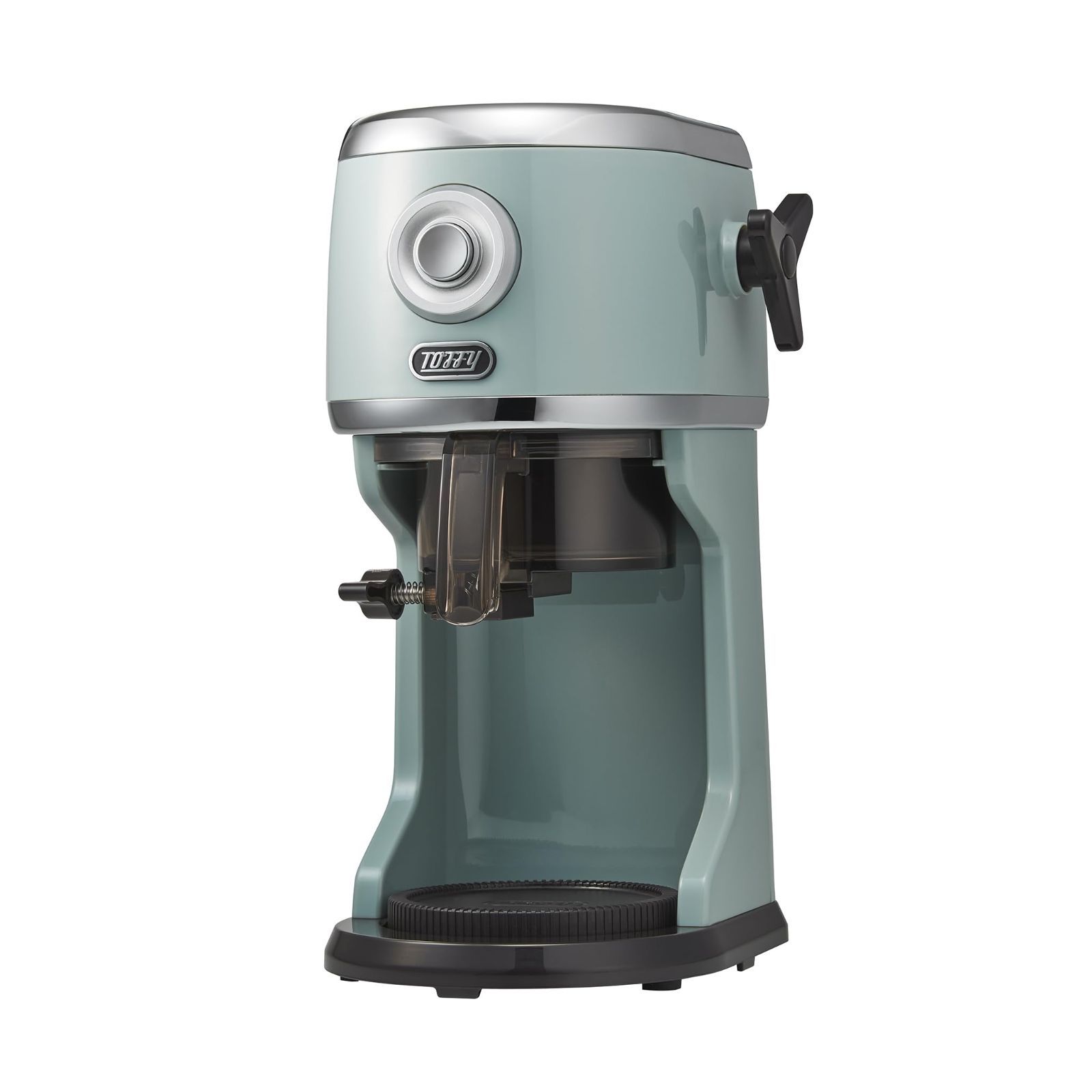 【Toffy/トフィー】 コンパクト電動ふわふわかき氷器 K-IS13(ペールアクア)【2024モデル】 本格かき氷 冷凍フルーツ ハーフ氷 ミックス氷 ジュース ミルク氷 ふわふわ サラサラ シャリシャリ 製氷カップ付き K-IS13-PA