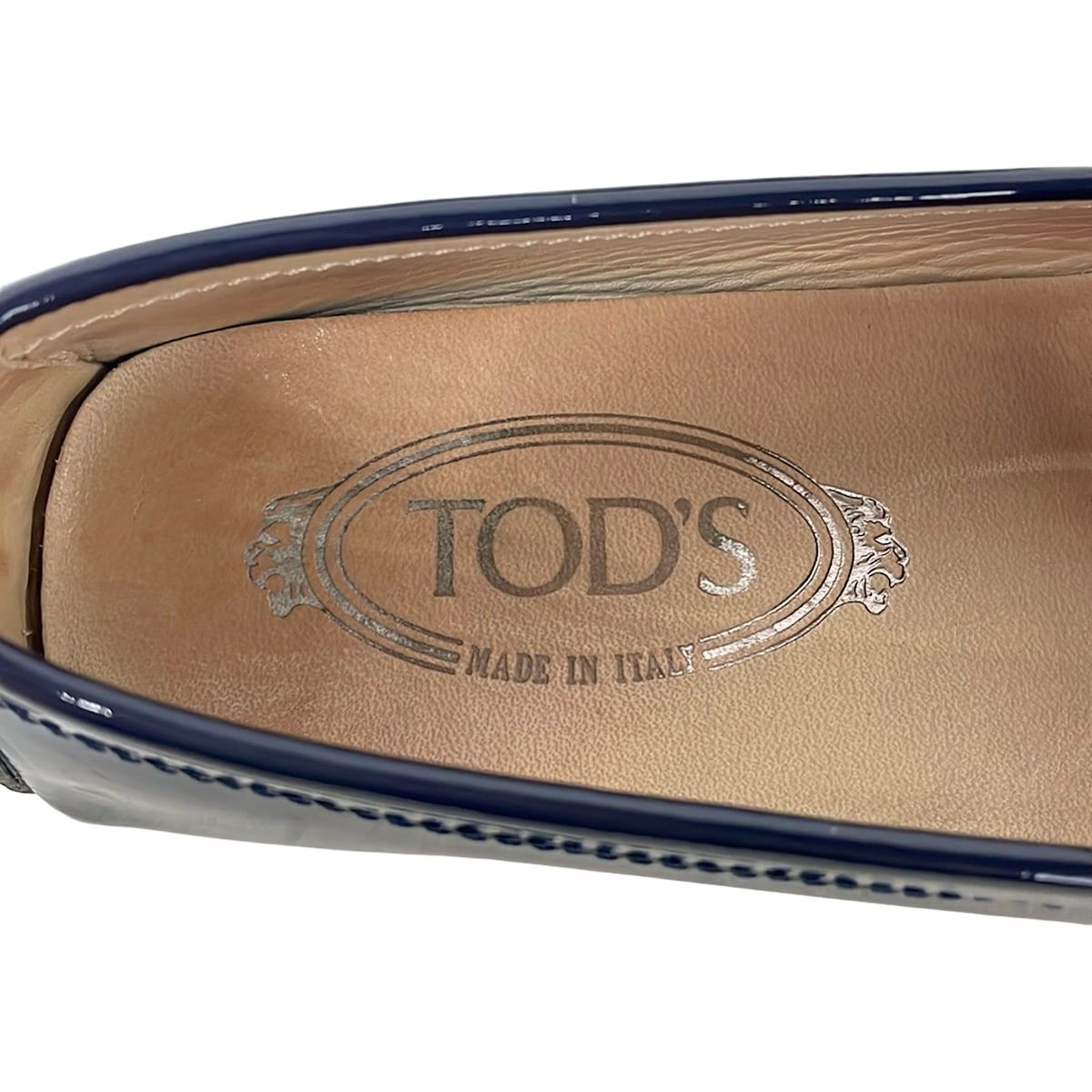 TOD'S(トッズ) ドライビングシューズ 36 レディース - ダークネイビー