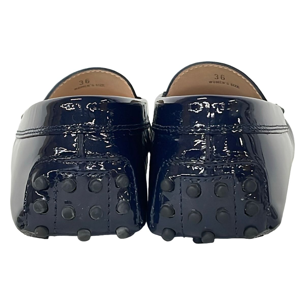 TOD'S(トッズ) ドライビングシューズ 36 レディース - ダークネイビー