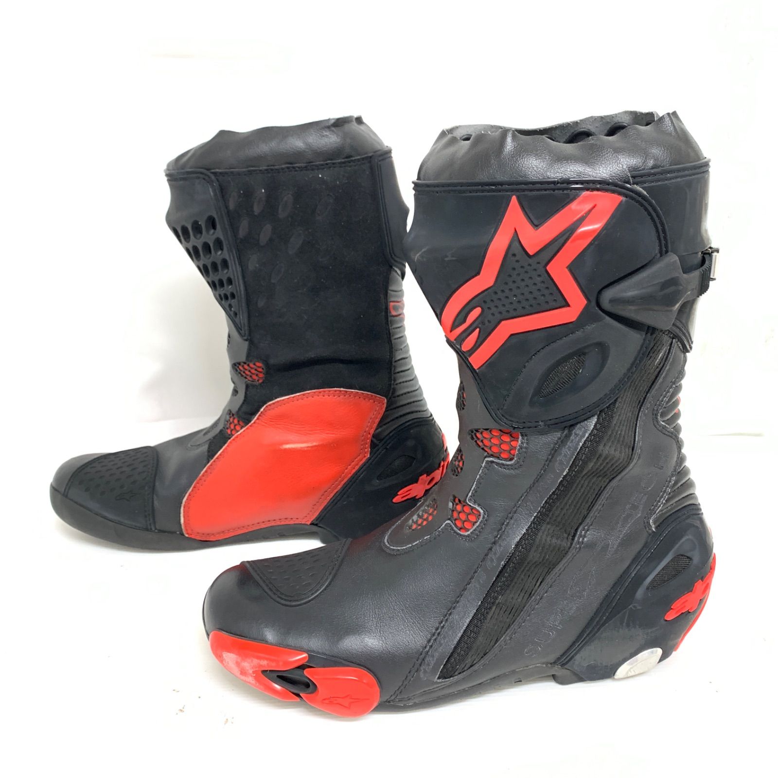 中古】バイクシューズ アルパインスターズ スーパーテックR ブラック