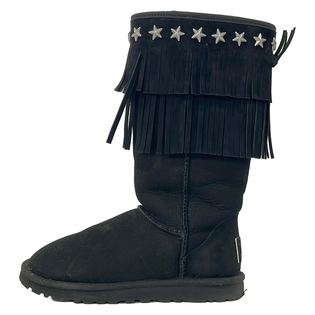 UGG(アグ) ブーツ 22 レディース ソラ 3045 黒 スタースタッズ