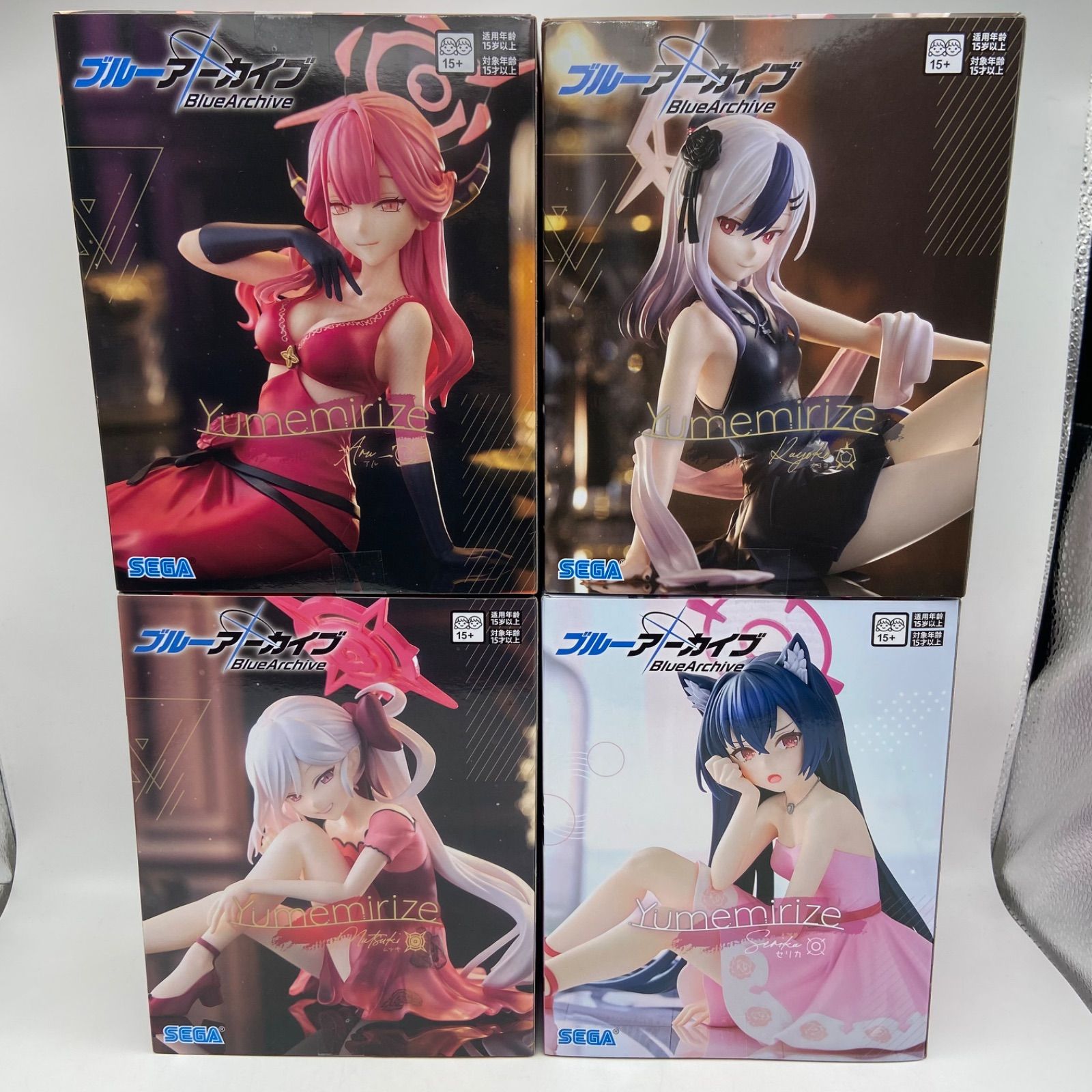 ブルーアーカイブ 4点セット Yumemirize セリカ カヨコ アル ムツキ 