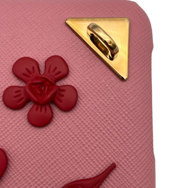 美品 プラダ PRADA 希少 スマホケース PhoneXS 携帯 ロゴ 持ち手