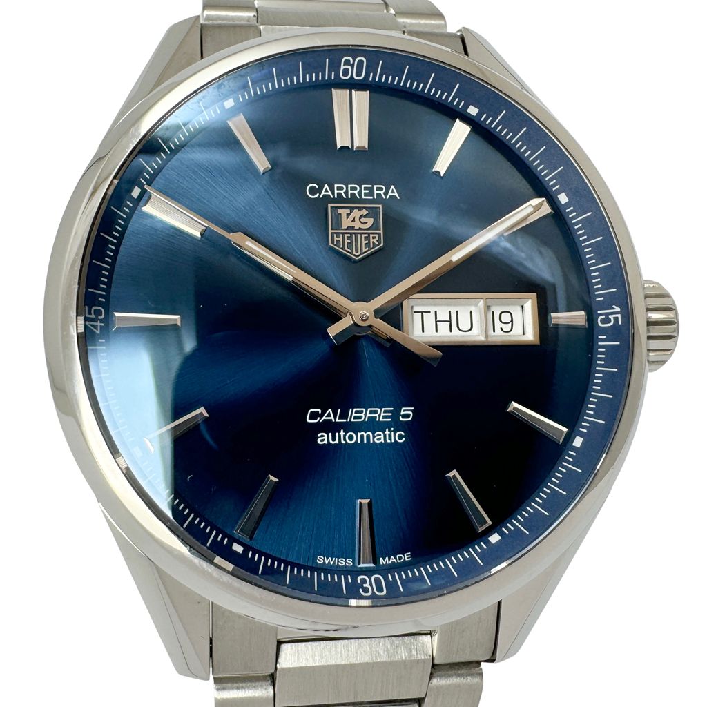 タグホイヤー TAG HEUER☆カレラ キャリバー5】WAR201E メンズ 腕時計 