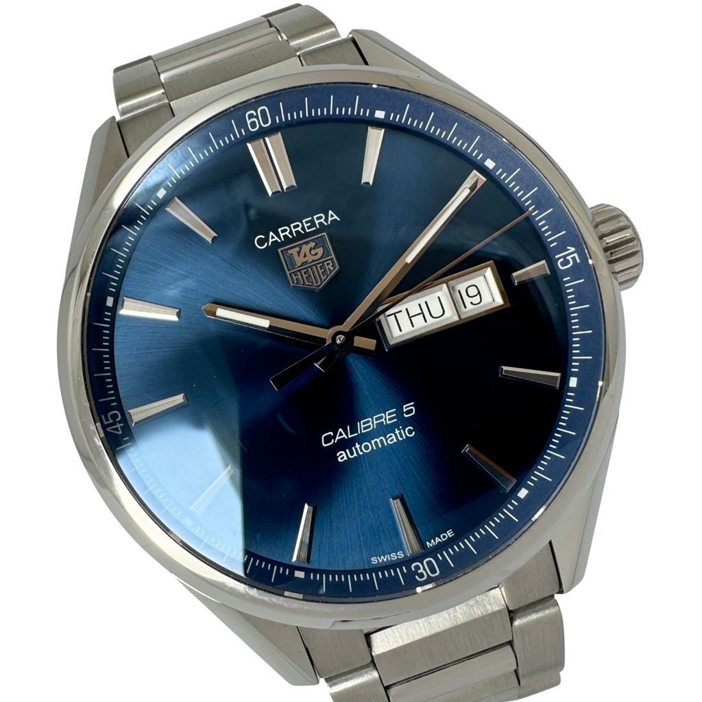 タグホイヤー TAG HEUER☆カレラ キャリバー5】WAR201E メンズ 腕時計