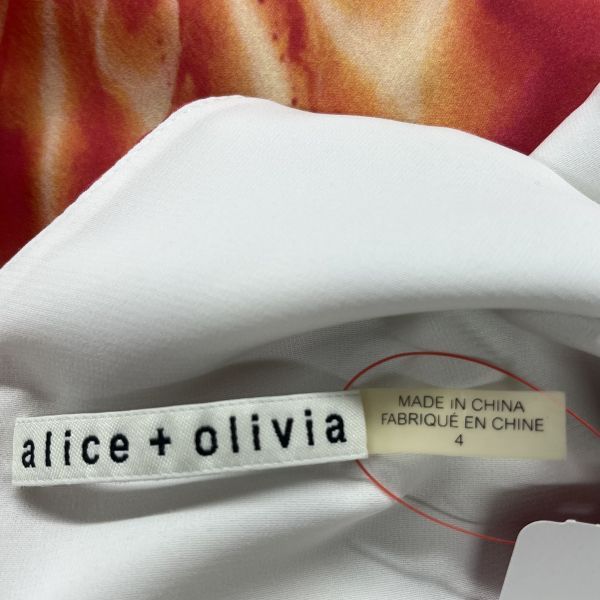 アリス&オリビア⭐︎ミニワンピース □ アリスアンドオリビア alice+olivia ミニワンピース ミニドレス