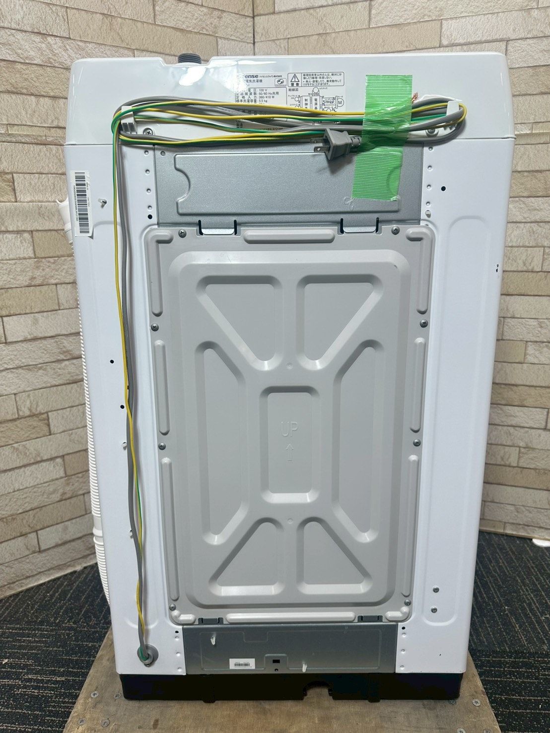 大阪・尼崎配送設置無料☆3か月保障付き☆洗濯機☆ハイセンス☆5.5kg