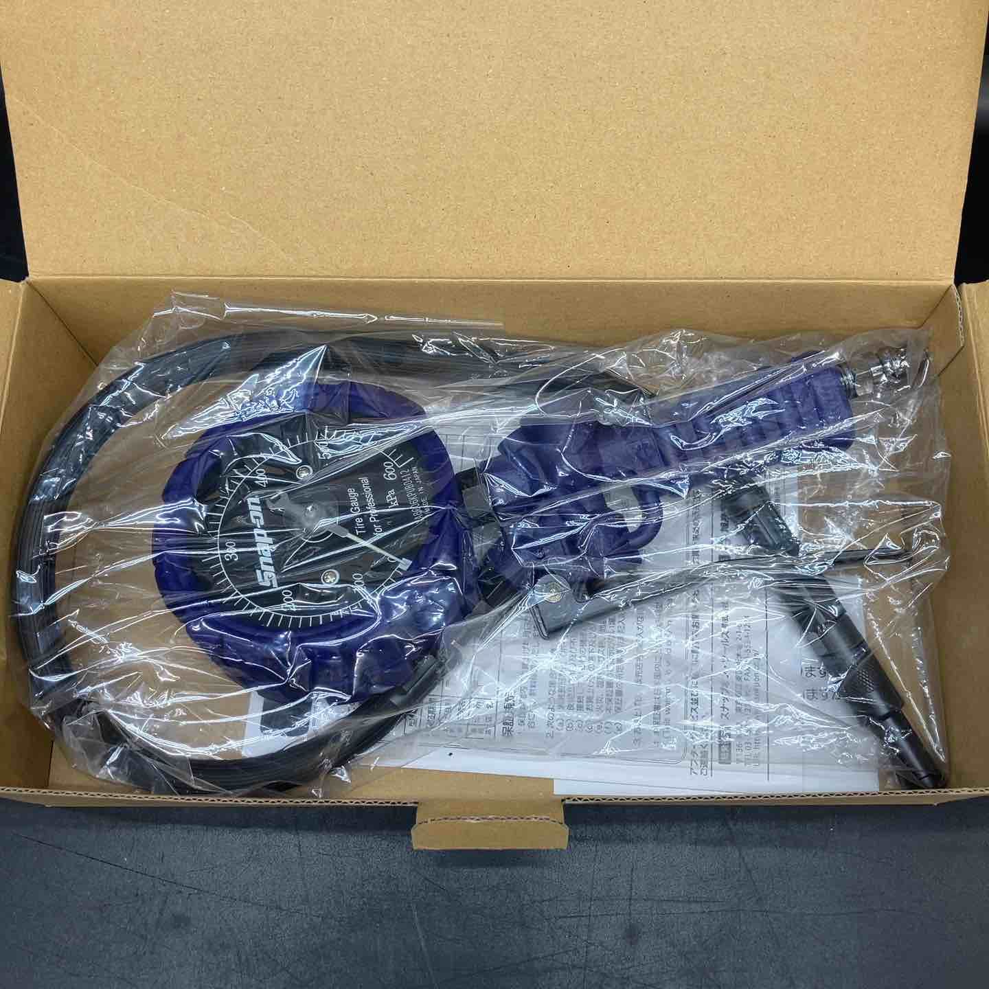 【未使用品】限定カラー スナップオン(Snap-on) タイヤゲージ エアゲージ パープルYA8006KPUB【川越店】
