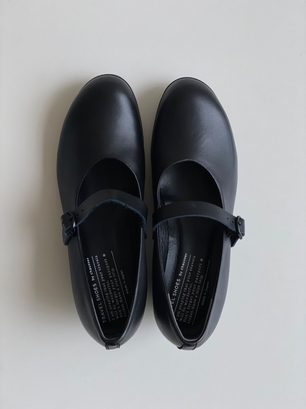 TRAVEL SHOES by chausser ヒールワンストラップシューズ TR-006 