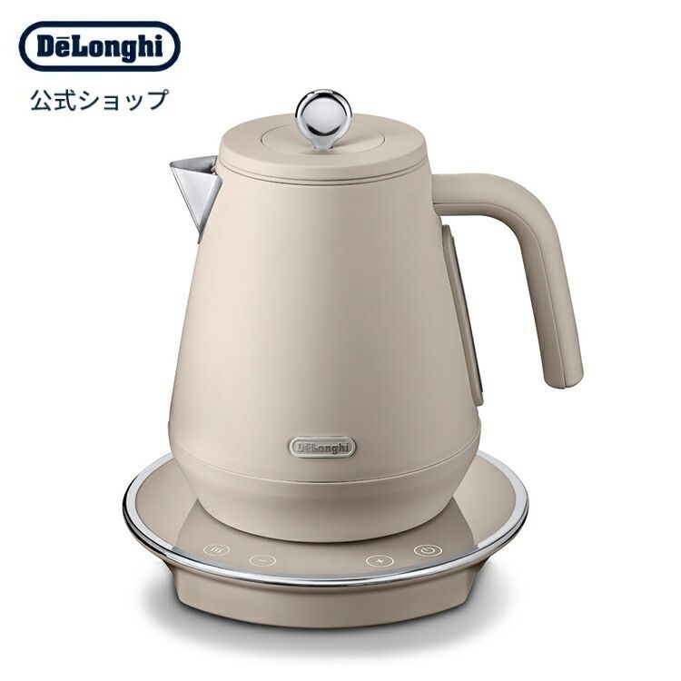 デロンギ エクレティカ 温度設定機能付き電気ケトル【KBY1210J-BG