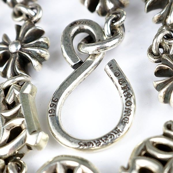 CHROME HEARTS 銀座店 クロムハーツ １クリップ アルファベットロゴ ウォレットチェーン メンズ シルバー SV925 102419 CHROME HEARTS 銀座店 クロムハーツ 1クリップ アルファベットロゴ