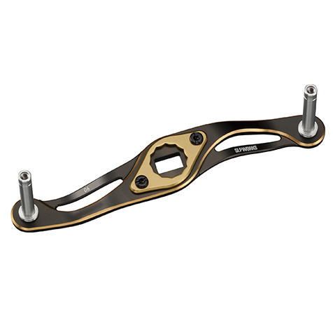 ダイワ SLPW 90mm MC クランクハンドル ブラック・ゴールド｜リール カスタム 替えハンドル daiwa