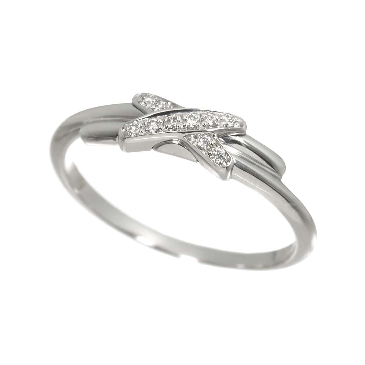 ショーメ CHAUMET ジュ ドゥ リアン #49 リング ダイヤ K18 WG