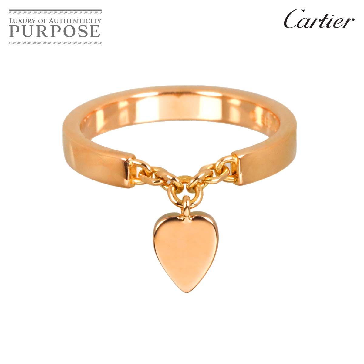 カルティエ モナムールリング カルティエ Cartier モナムール #49 リング K18 PG ピンクゴールド 750