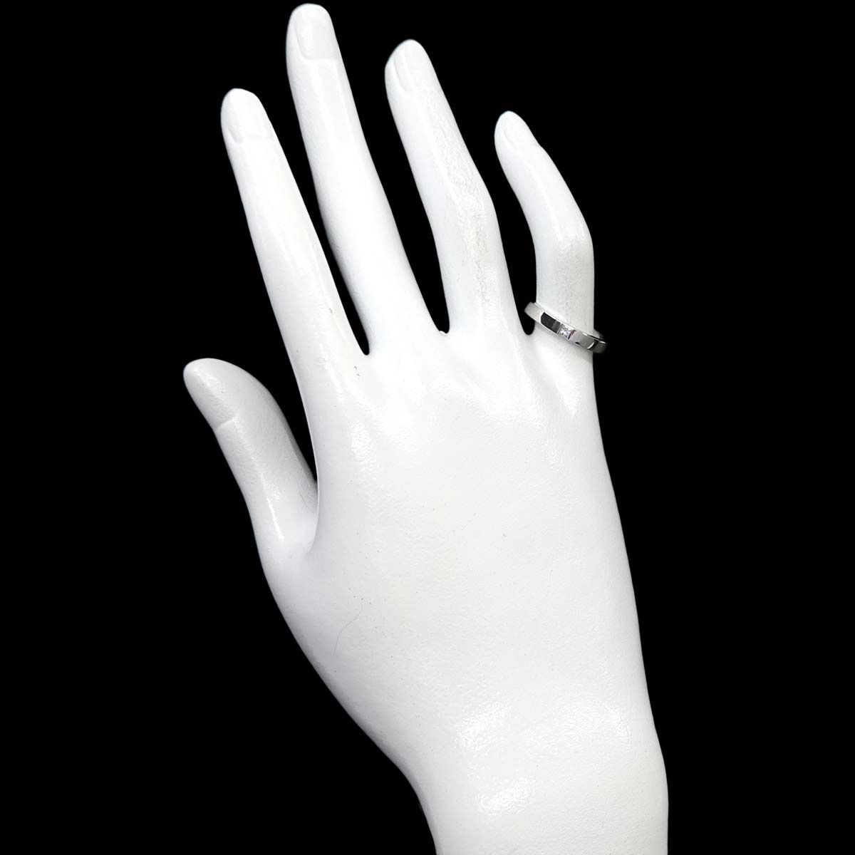 ハリーウィンストン HARRY WINSTON プリンセスカット 9号 リング 
