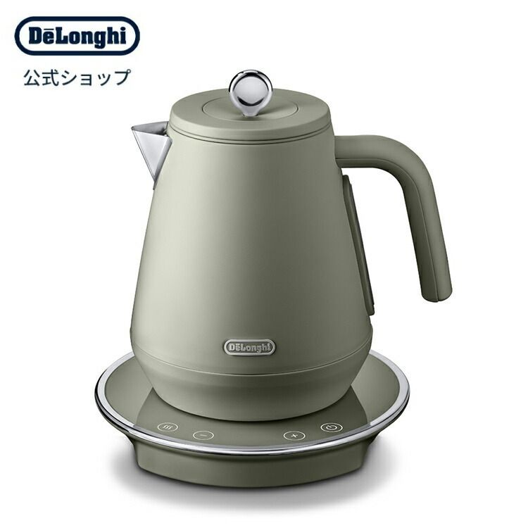 デロンギ エクレティカ 温度設定機能付き電気ケトル【KBY1210J-GR
