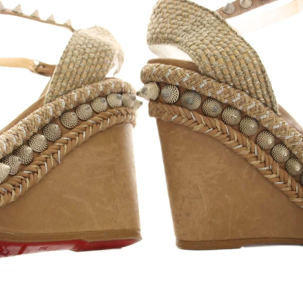 クリスチャンルブタン Christian louboutin サンダル ウェッジソール