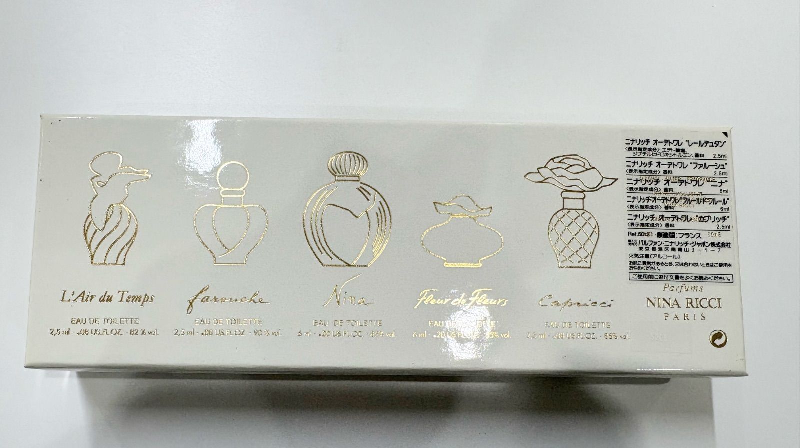 ニナリッチ ミニ香水 5本セット - メルカリ