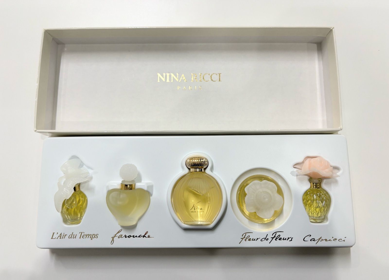 ニナリッチ ミニ香水 5本セット - メルカリ