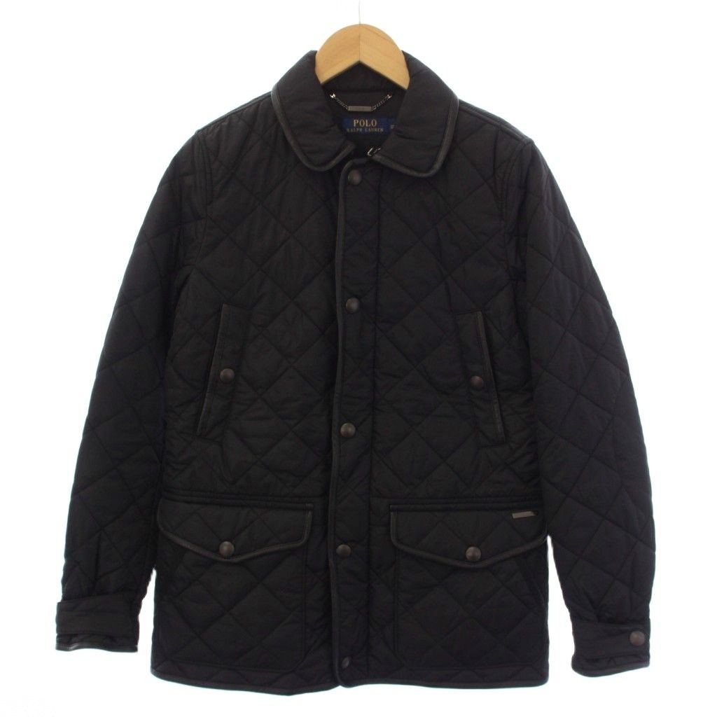ポロ ラルフローレン POLO RALPH LAUREN 中綿ジャケット キルティング ナイロン S 黒 4700505179 /BM