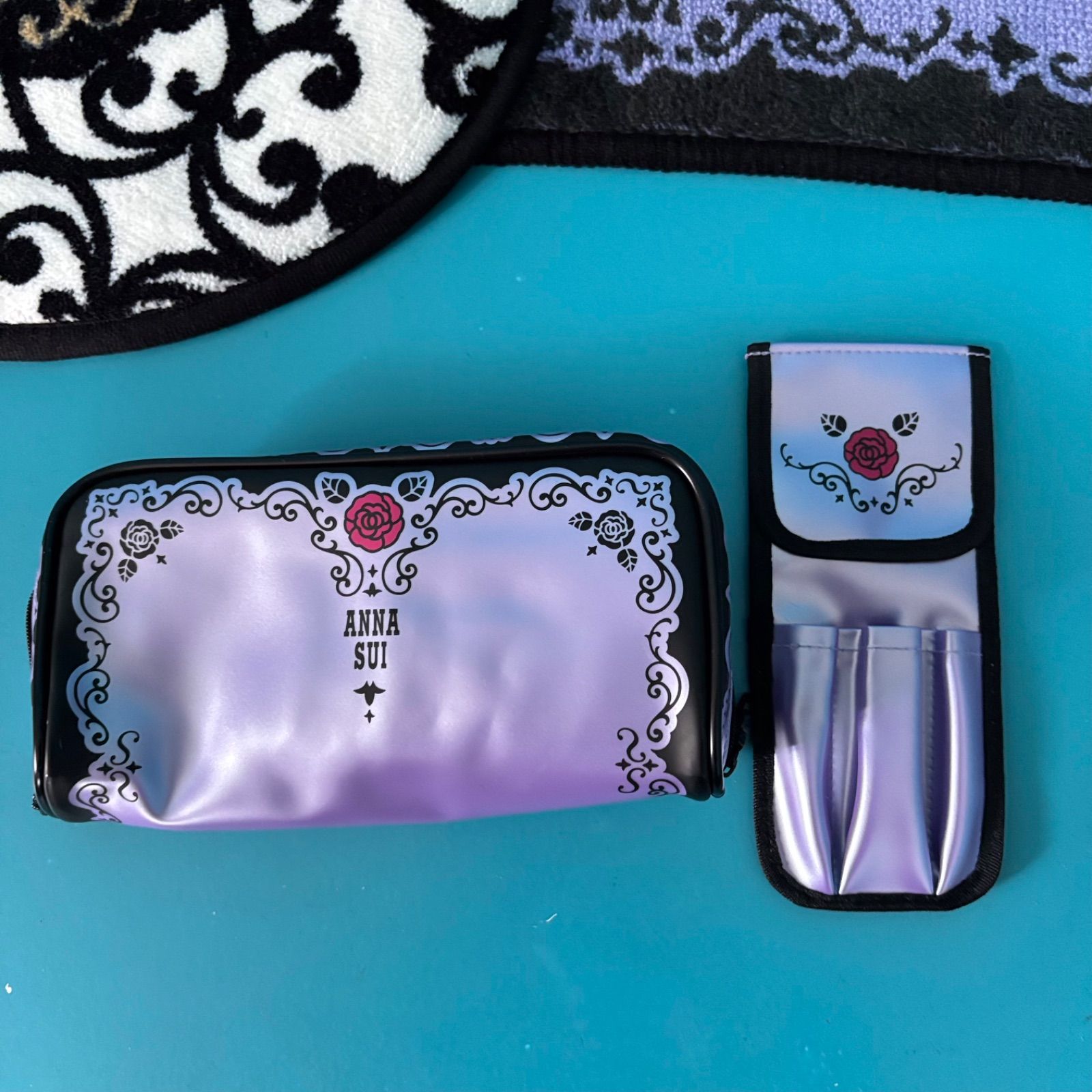 ANNA SUI アナスイ ラグマット 雑貨 6点セット 未使用 ミラー ポーチ