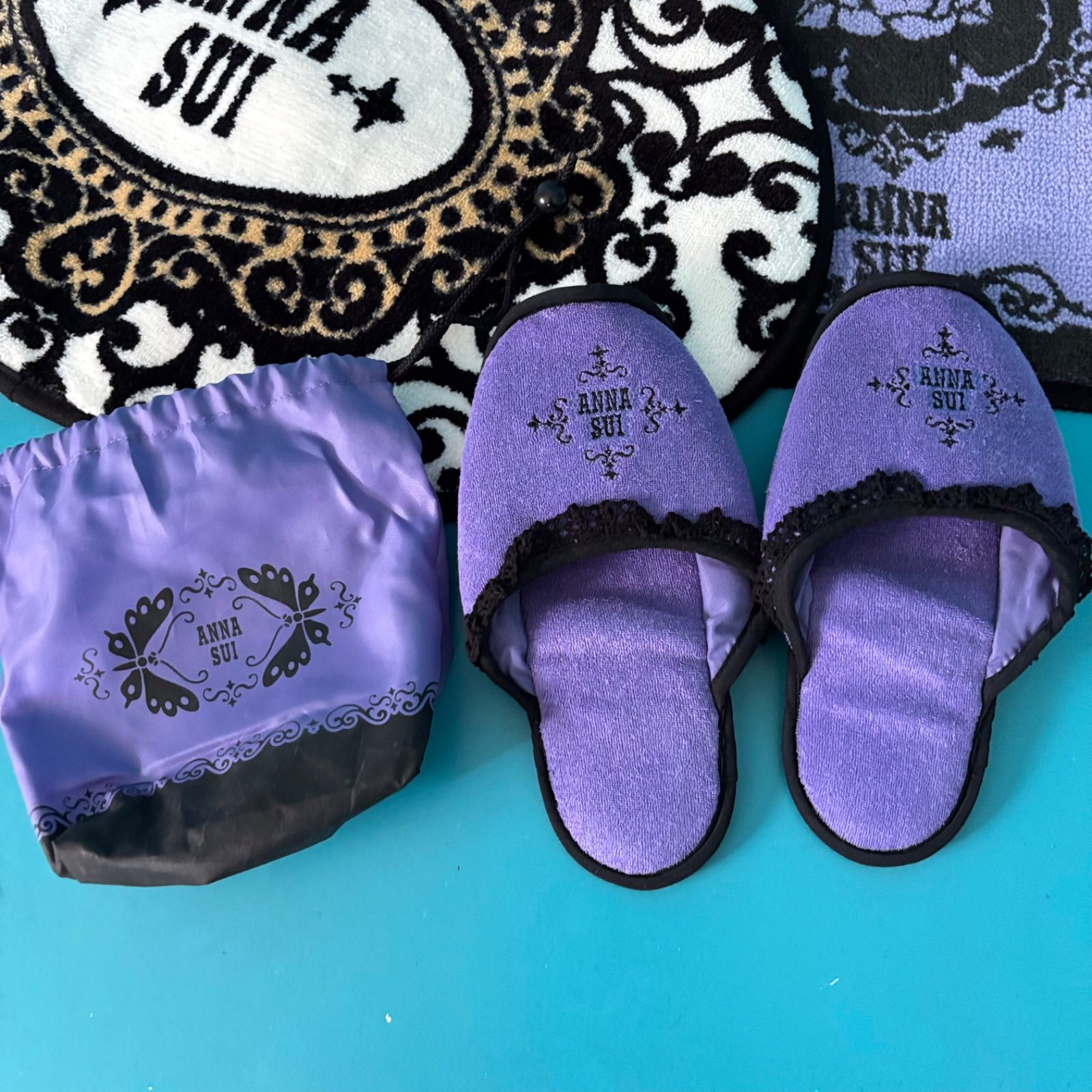 ANNA SUI アナスイ ラグマット 雑貨 6点セット 未使用 ミラー ポーチ