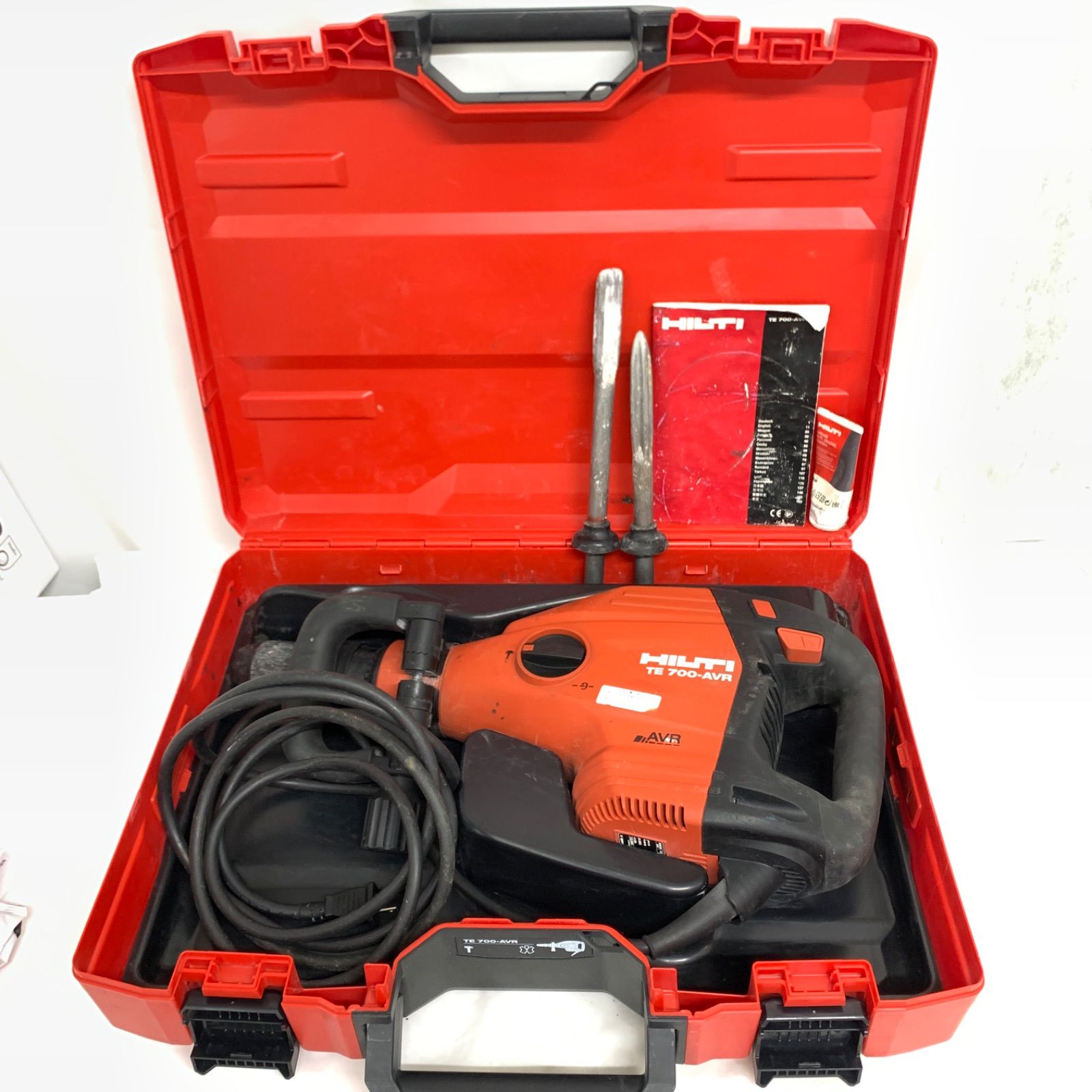 中古】ヒルティHILTI ブレーカーハンマー TE700-AVR M80522-16 - メルカリ 中古】ヒルティHILTI ブレーカーハンマー TE700-AVR M80522-16 - メルカリ