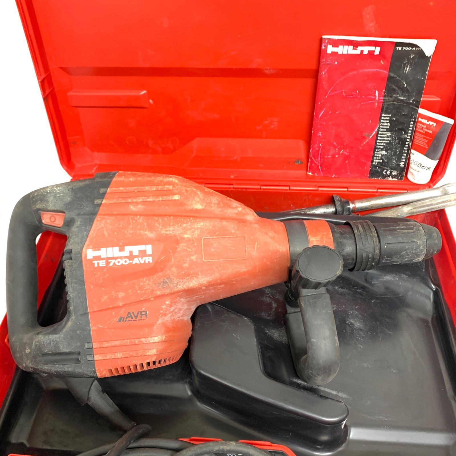 中古】ヒルティHILTI ブレーカーハンマー TE700-AVR M80522-16 - メルカリ