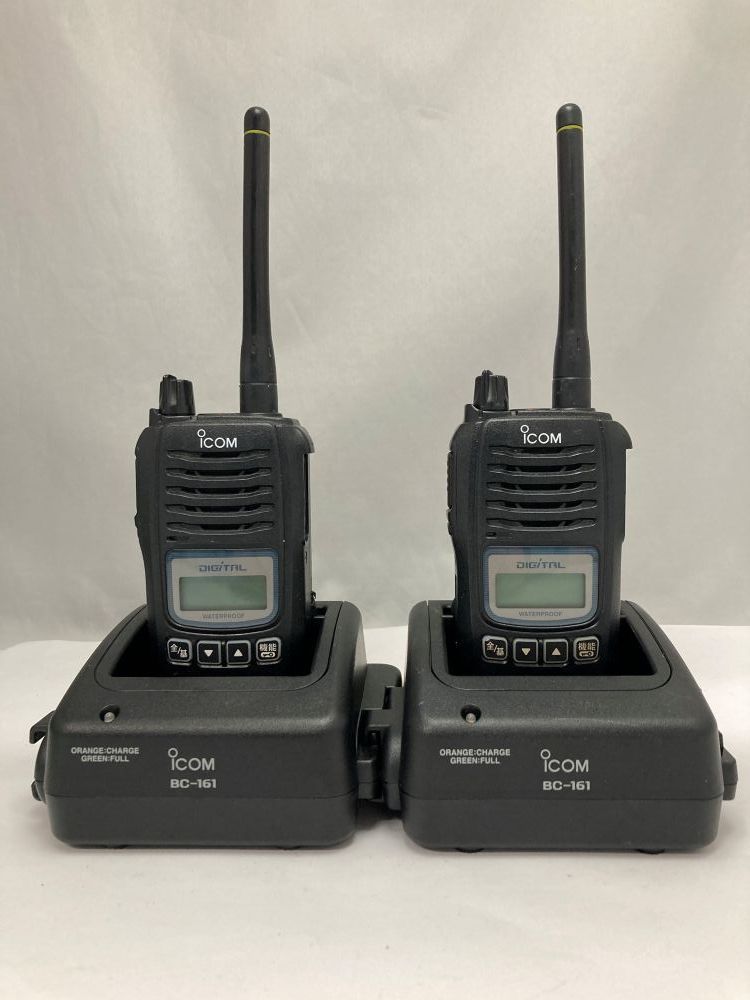 アイコム　デジタル簡易無線　登録局　D60 5W 2台セット □中古□送料無料□2台セット□アイコム D60 デジタル簡易無線機5W