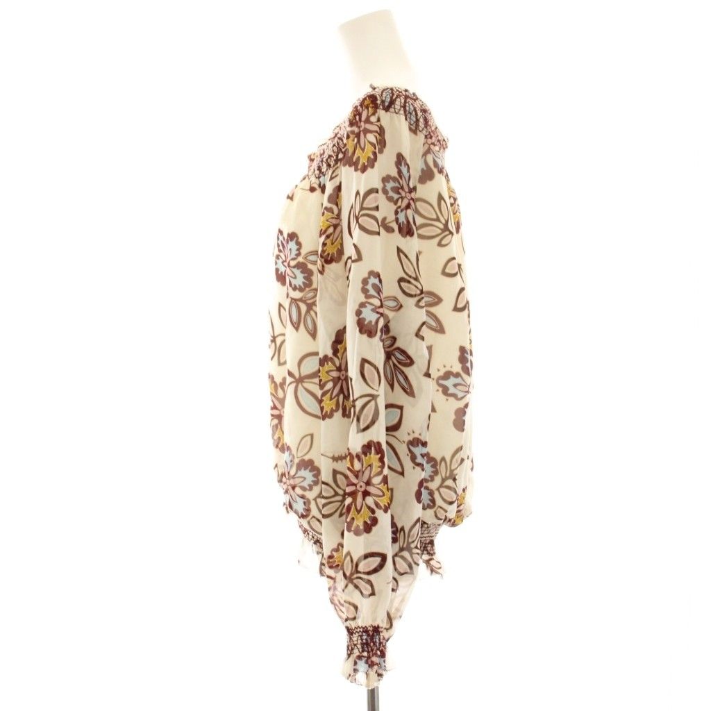 トリーバーチ TORY BURCH タグ付き シャツ ブラウス 長袖 花柄