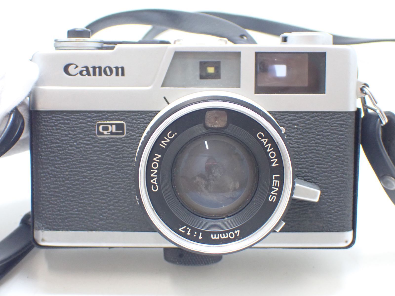 55838】 ☆ Canonet QL17 フィルムカメラ 40mm F1.7 CANON 動作未確認 55838】 ☆ Canonet QL17 フィルムカメラ 40mm F1.7 CANON 動作未確認