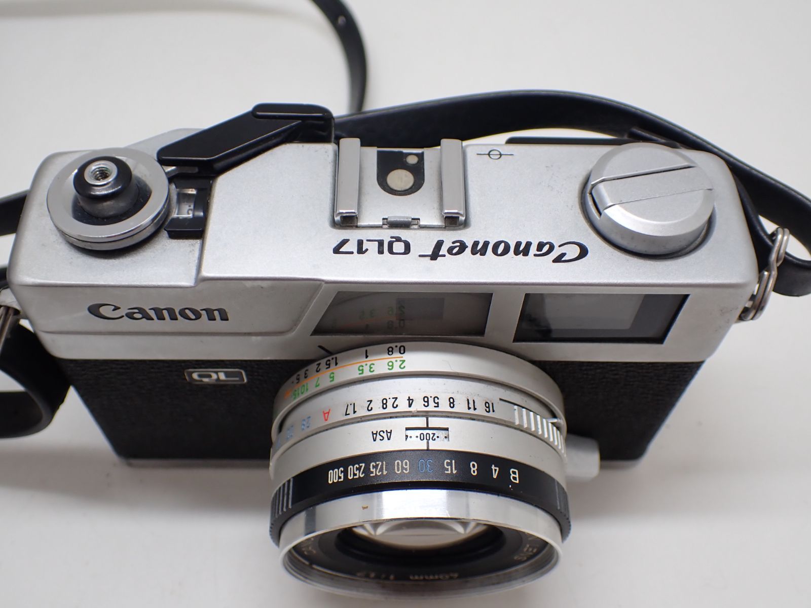55838】 ☆ Canonet QL17 フィルムカメラ 40mm F1.7 CANON 動作未確認
