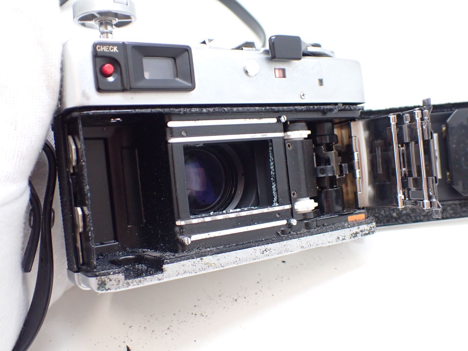 55838】 ☆ Canonet QL17 フィルムカメラ 40mm F1.7 CANON 動作未確認