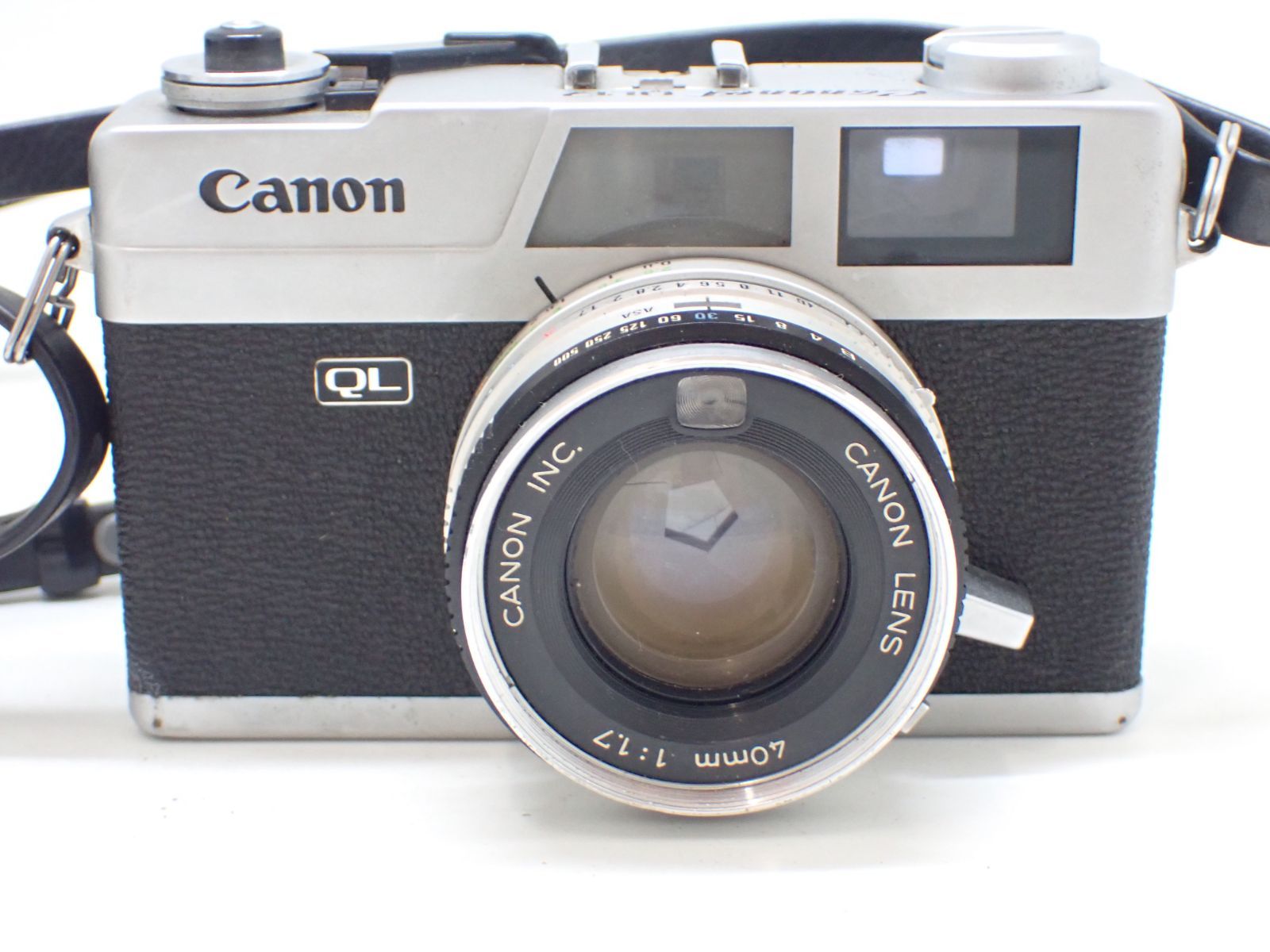 55838】 ☆ Canonet QL17 フィルムカメラ 40mm F1.7 CANON 動作未確認