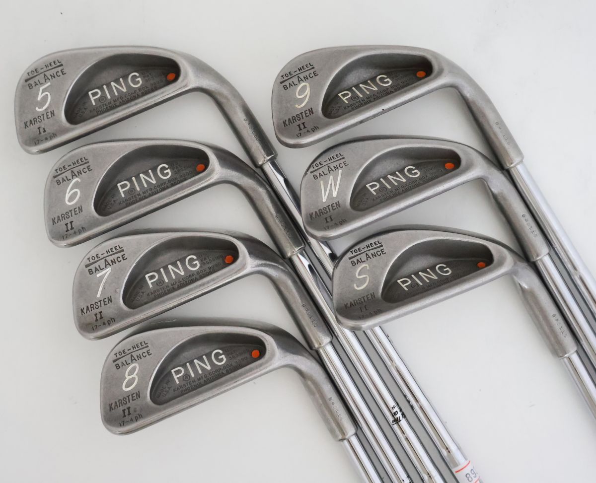 ○PING☆ピン KARSTEN カーステン 2 アイアン 7本セット ZZ LIGHT