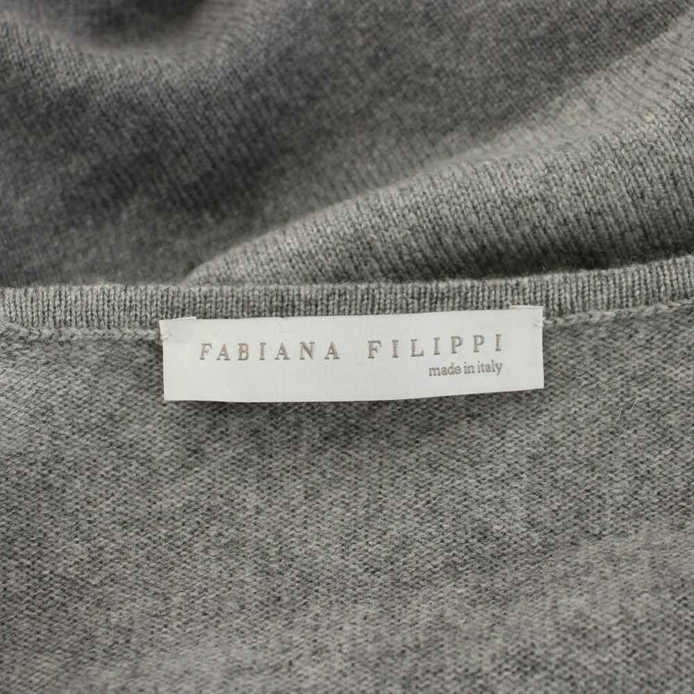 ファビアナフィリッピ FABIANA FILIPPI ニットカーディガン 長袖 絹