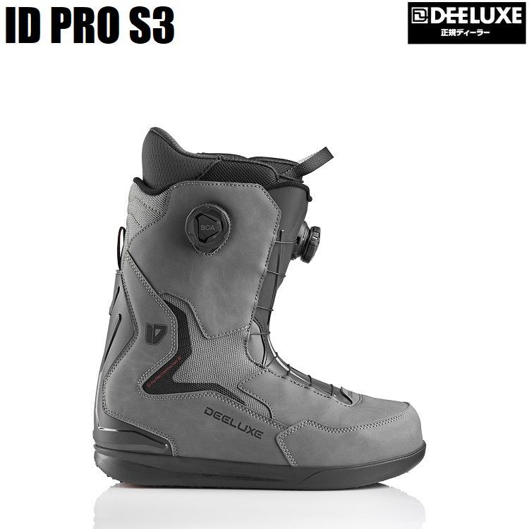 DEELUXE BOOTS/ディーラックス 26-27 ID PRO MERCURY GREY　S3 2027 DEELUXE日本正規品　保証書付　送料無料！ 【2026年10月より順次発送予定】