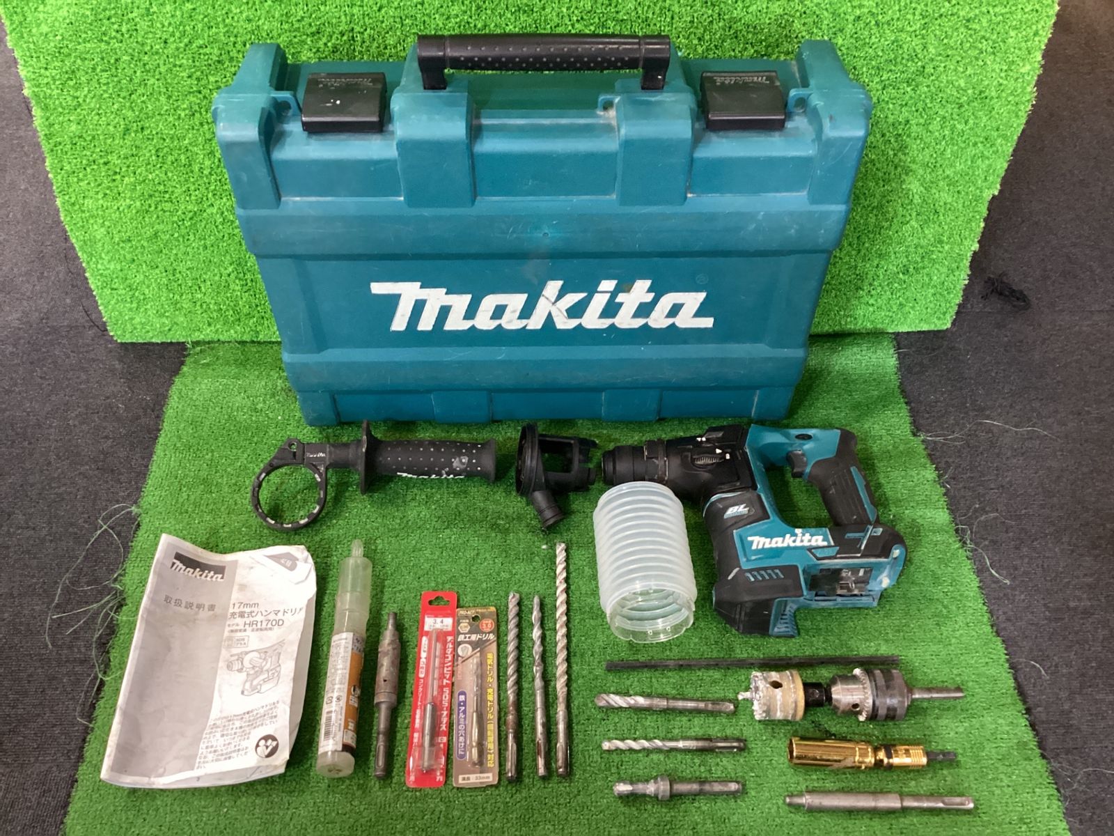 マキタ HR170D 充電式17㎜ハンマドリル ※現状品 ケース 付属品 取説有(チ-277)