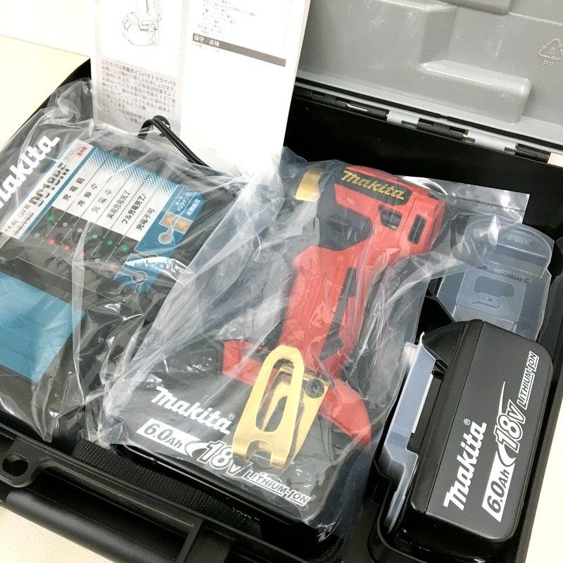 makita マキタ 18V 充電式インパクトドライバ TD173DGXPR プレミアムレッド 20周年記念モデル 限定色 純正品 未使用 ★DT362