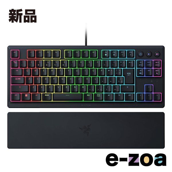 Razer レーザー ゲーミングキーボード Ornata V3 Tenkeyless JP 光る 日本語配列 RZ03-04881200-R3J1 (2575202)