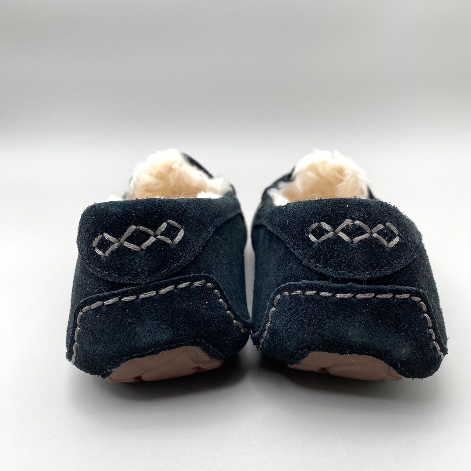 UGG レディース 23cm モカシン シューズ ANSLEY アンスレー ブラック