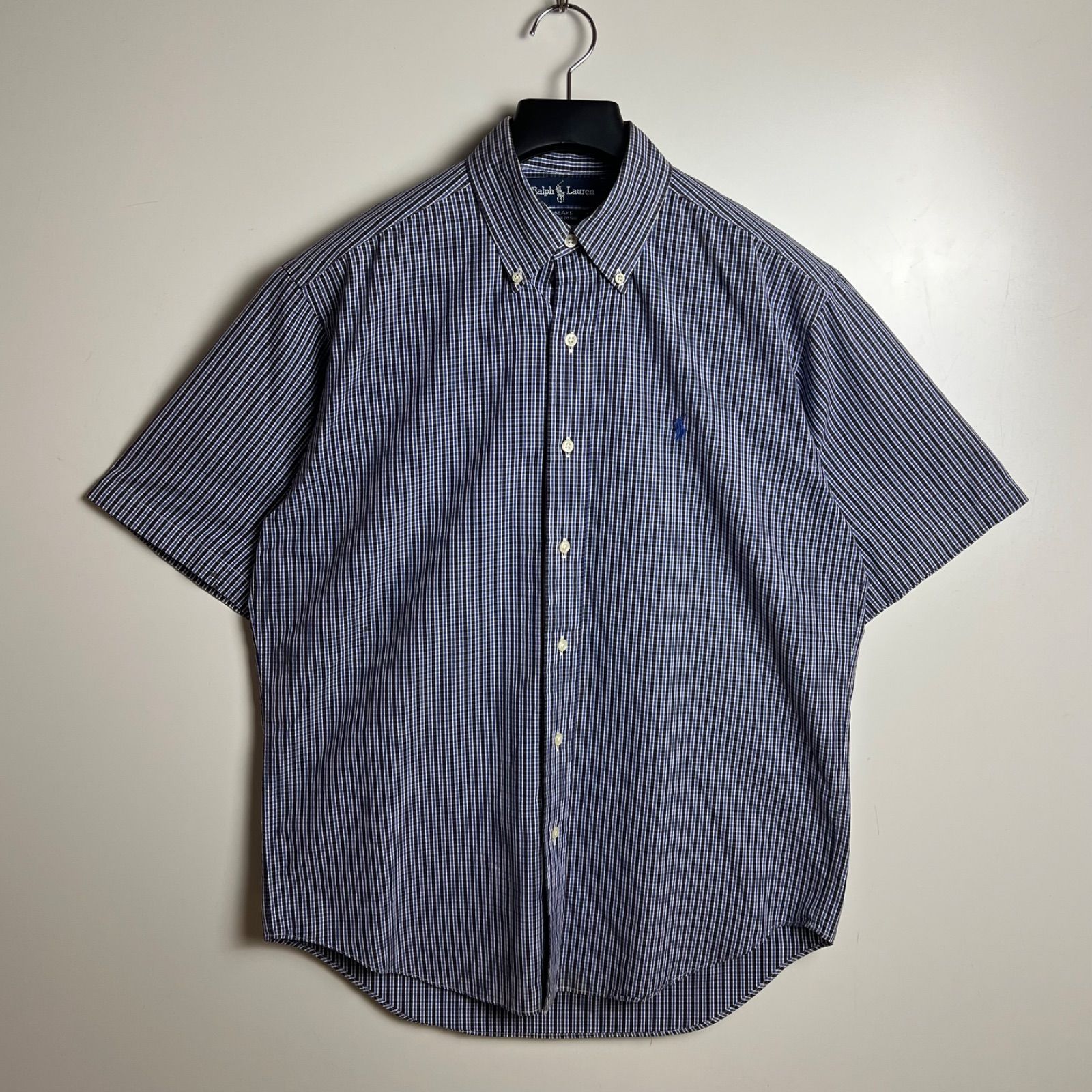 Ralph Lauren 00s VTG BLAKE S/S BD shirts M ラルフローレン ボタン 