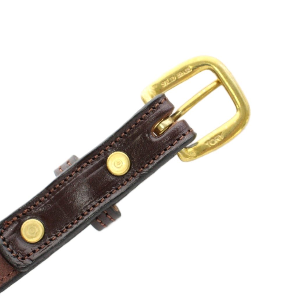 トリーレザー TORY LEATHER クリンチャーベルト ハトメ スタッズ