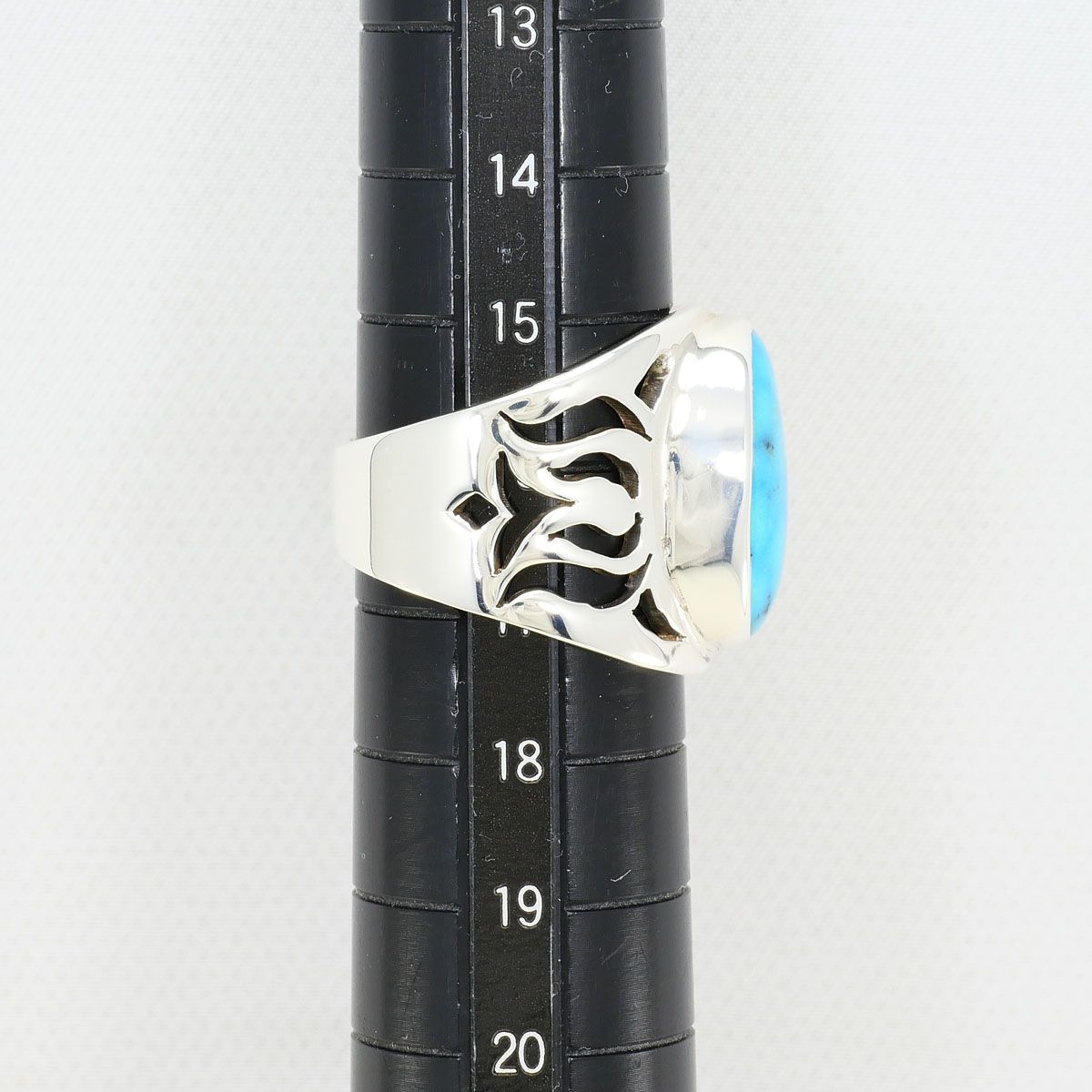 シルバー リング・指輪 16号 ターコイズ 総重量約11.9g - メルカリ