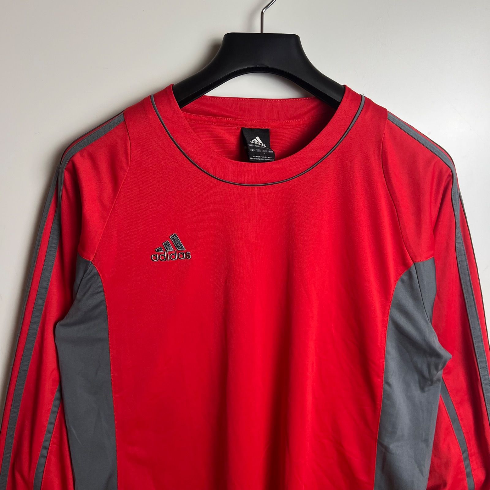 adidas 00s 2005 y2k archive tech seam CLIMALITE LS Tee L